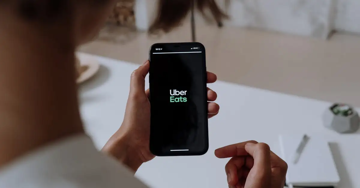 Uber eats trabajar